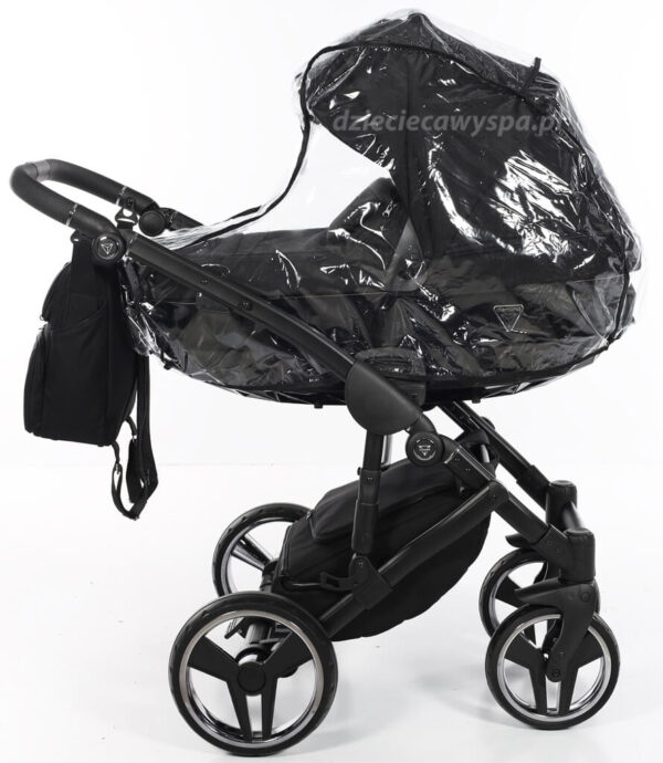 3540.jpg Wózek dziecięcy Junama Diamond Basic v3 2w1, z opcją 3w1 lub 4w1- fotelik z adapterem - zdjęcie 6