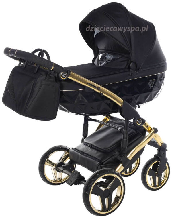 4989.jpg Wózek JUNAMA DIAMOND S LINE v3 2w1, 3w1 lub 4w1 - fotelik do wyboru z adapterem - zdjęcie 7