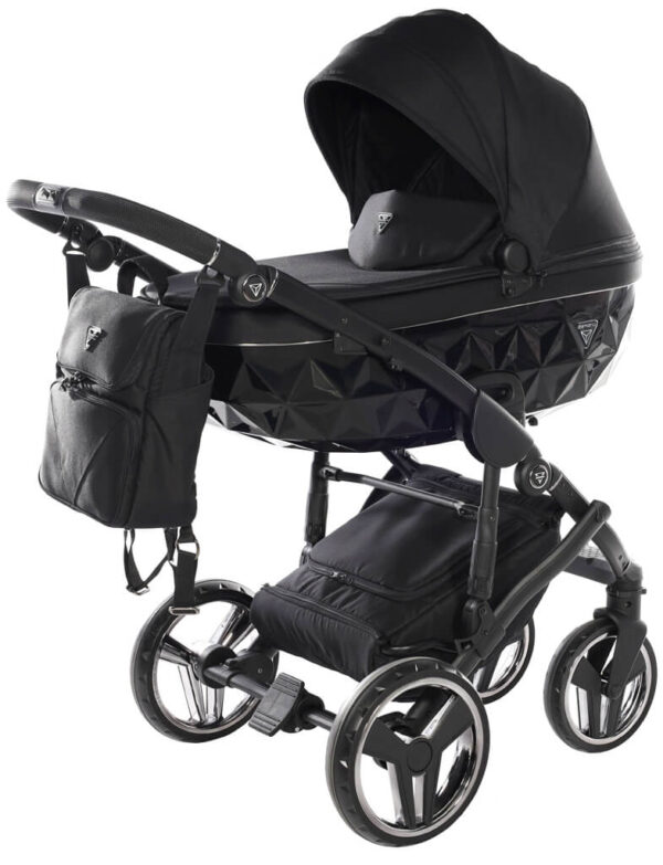 5016.jpg Wózek dziecięcy Junama Diamond Basic v3 2w1, z opcją 3w1 lub 4w1- fotelik z adapterem - zdjęcie 3