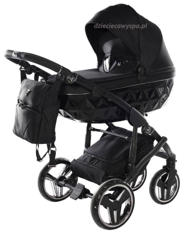5017.jpg Wózek dziecięcy Junama Diamond Basic v3 2w1, z opcją 3w1 lub 4w1- fotelik z adapterem - zdjęcie 4
