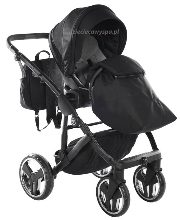 5018.jpg Wózek dziecięcy Junama Diamond Basic v3 2w1, z opcją 3w1 lub 4w1- fotelik z adapterem - zdjęcie 10