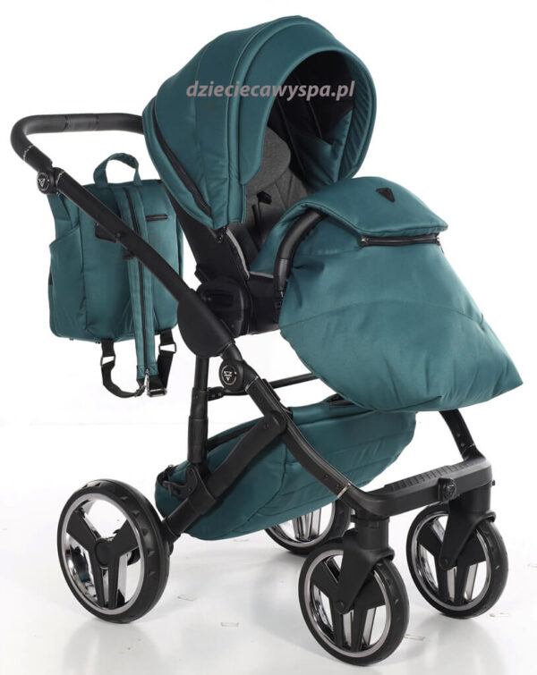 5028.jpg Wózek dziecięcy Junama Diamond Basic v3 2w1, z opcją 3w1 lub 4w1- fotelik z adapterem - zdjęcie 20