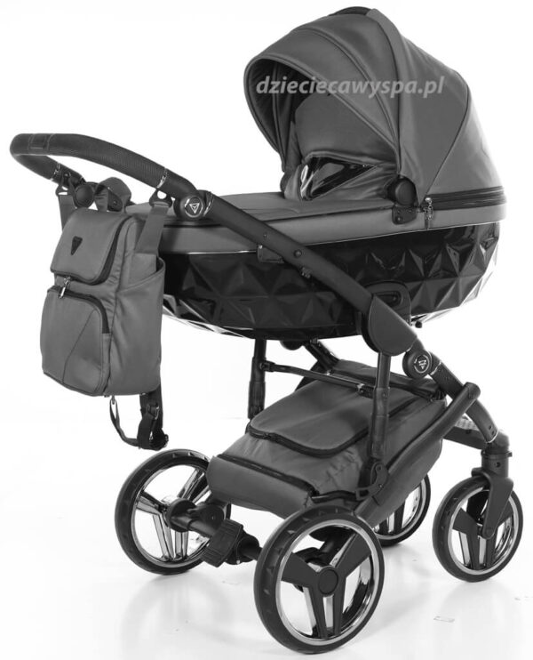 5039.jpg Wózek dziecięcy Junama Diamond Basic v3 2w1, z opcją 3w1 lub 4w1- fotelik z adapterem - zdjęcie 28