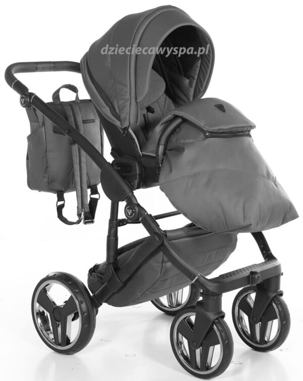 5040.jpg Wózek dziecięcy Junama Diamond Basic v3 2w1, z opcją 3w1 lub 4w1- fotelik z adapterem - zdjęcie 32