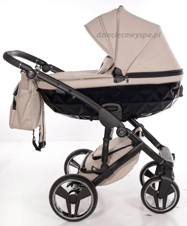 5048.jpg Wózek dziecięcy Junama Diamond Basic v3 2w1, z opcją 3w1 lub 4w1- fotelik z adapterem - zdjęcie 49