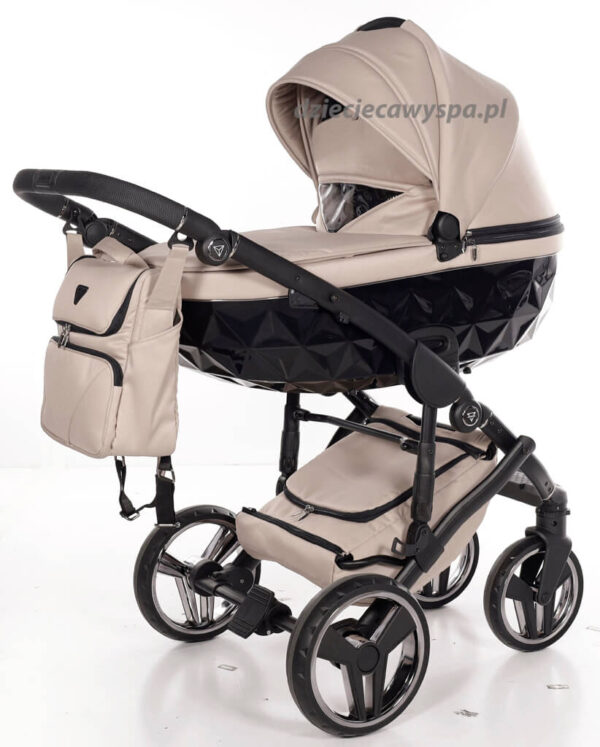 5053.jpg Wózek dziecięcy Junama Diamond Basic v3 2w1, z opcją 3w1 lub 4w1- fotelik z adapterem - zdjęcie 53