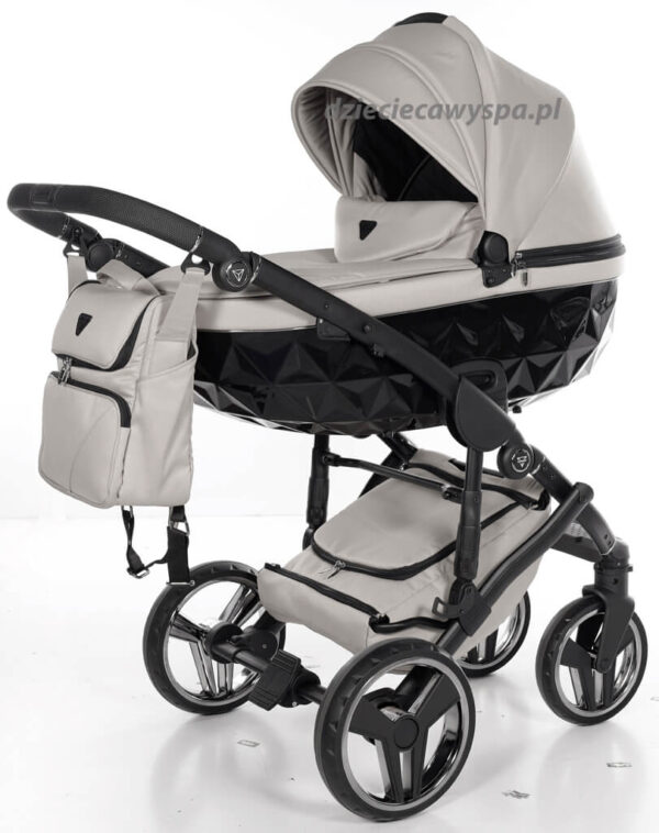 5064.jpg Wózek dziecięcy Junama Diamond Basic v3 2w1, z opcją 3w1 lub 4w1- fotelik z adapterem - zdjęcie 62