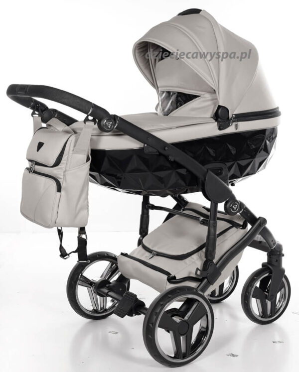 5065.jpg Wózek dziecięcy Junama Diamond Basic v3 2w1, z opcją 3w1 lub 4w1- fotelik z adapterem - zdjęcie 63