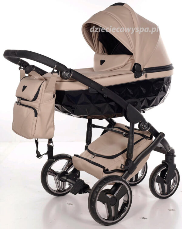 5076.jpg Wózek dziecięcy Junama Diamond Basic v3 2w1, z opcją 3w1 lub 4w1- fotelik z adapterem - zdjęcie 38