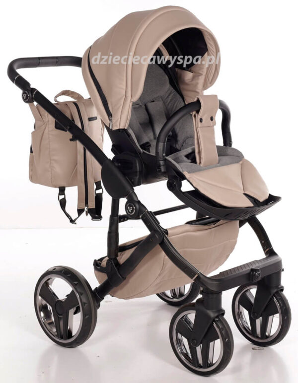 5079.jpg Wózek dziecięcy Junama Diamond Basic v3 2w1, z opcją 3w1 lub 4w1- fotelik z adapterem - zdjęcie 44