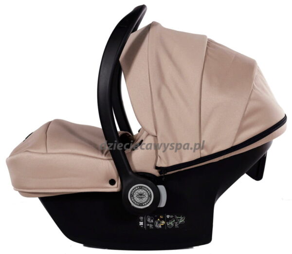 5084.jpg Wózek dziecięcy Junama Diamond Basic v3 2w1, z opcją 3w1 lub 4w1- fotelik z adapterem - zdjęcie 50