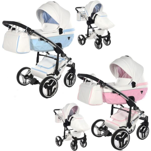5540.jpg Wózek dzieciecy Junama Candy v3.0 w zestaw 2w1 z opcją 3w1 lub 3w1- fotelik z adapterem