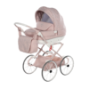 Wózek dla lalek Junama Heart Mini Classic - Różowy Wózek dla lalek Junama Heart Mini Classic – kolor różowy