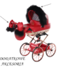 Wózek dla lalek Junama Rudolf - Retro Wózek dla lalek Junama Rudolf – kolor retro