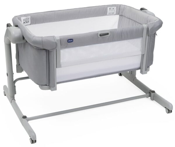 Łóżeczko dostawne Chicco Next2Me Magic Evo – Grey Mist