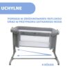 Łóżeczko dostawne Chicco Next2Me Magic Evo – Grey Mist – zdjęcie 5