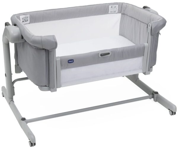 Łóżeczko dostawne Chicco Next2Me Magic Evo – Grey Mist – zdjęcie 6