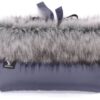 Mufka do wózka Cottonmoose – Z futerkiem – Graphite Mufka do wózka Cottonmoose – Z futerkiem – Graphite