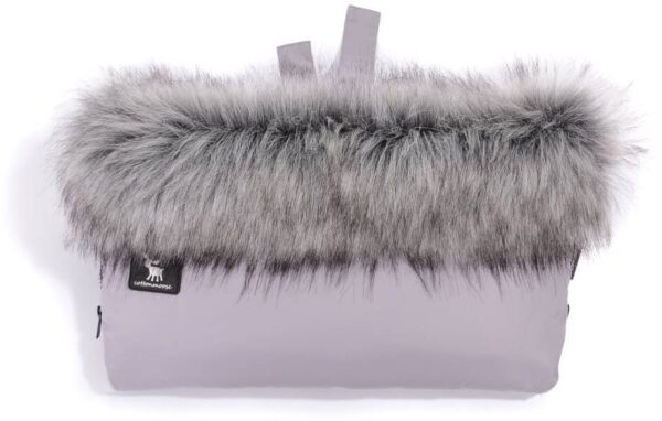 Mufka do wózka Cottonmoose – Z futerkiem – Grey Mufka do wózka Cottonmoose – Z futerkiem – Grey