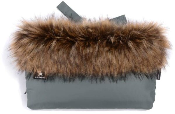 Mufka do wózka Cottonmoose – Z futerkiem – Jungle Green Mufka do wózka Cottonmoose – Z futerkiem – Jungle Green