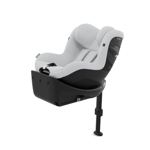 Fotelik obrotowy Cybex Sirona Gi i-Size z bazą ISOFIX (61–105 cm) – Fog Grey (Comfort)