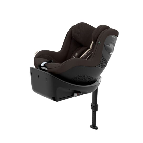 Fotelik obrotowy Cybex Sirona Gi i-Size z bazą ISOFIX (61–105 cm) – Chocolate Brown (Plus) – zdjęcie 9