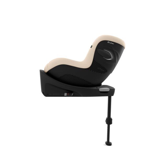 Fotelik obrotowy Cybex Sirona Gi i-Size z bazą ISOFIX (61–105 cm) – Almond Beige (Comfort) – zdjęcie 2