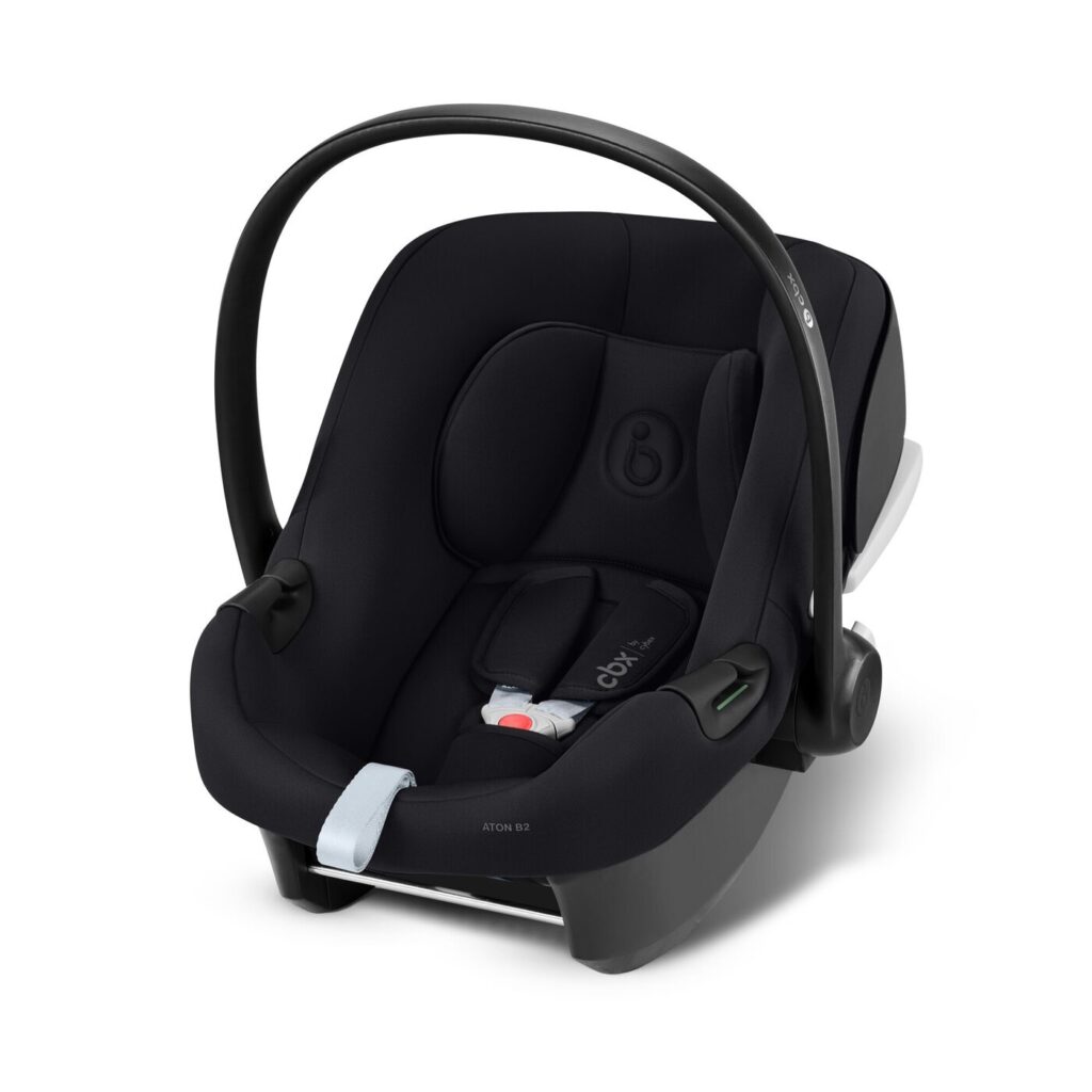 Fotelik samochodowy Cybex Aton B2 i-Size (45–87 cm) – Black (czarny)