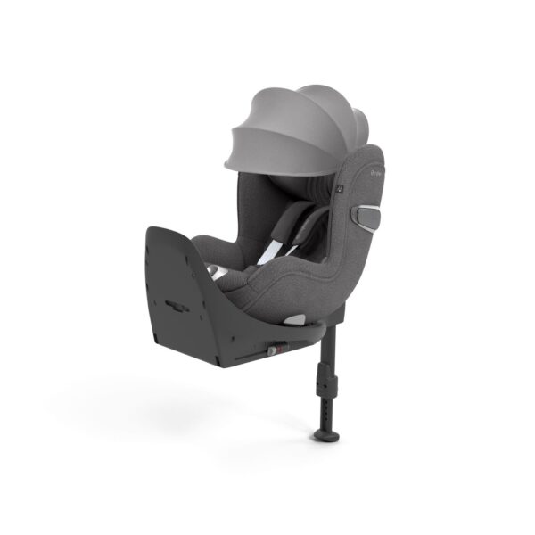 Fotelik obrotowy Cybex Sirona T i-Size (45–105 cm) – Mirage Grey (Plus) – zdjęcie 12