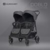 Wózek bliźniaczy Euro-Cart Doblo Iron