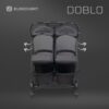 Wózek bliźniaczy Euro-Cart Doblo Iron – zdjęcie 2