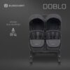 Wózek bliźniaczy Euro-Cart Doblo Iron – zdjęcie 3