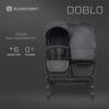 Wózek bliźniaczy Euro-Cart Doblo Iron – zdjęcie 6
