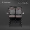 Wózek bliźniaczy Euro-Cart Doblo Taupe – zdjęcie 2