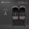 Wózek bliźniaczy Euro-Cart Doblo Taupe – zdjęcie 3