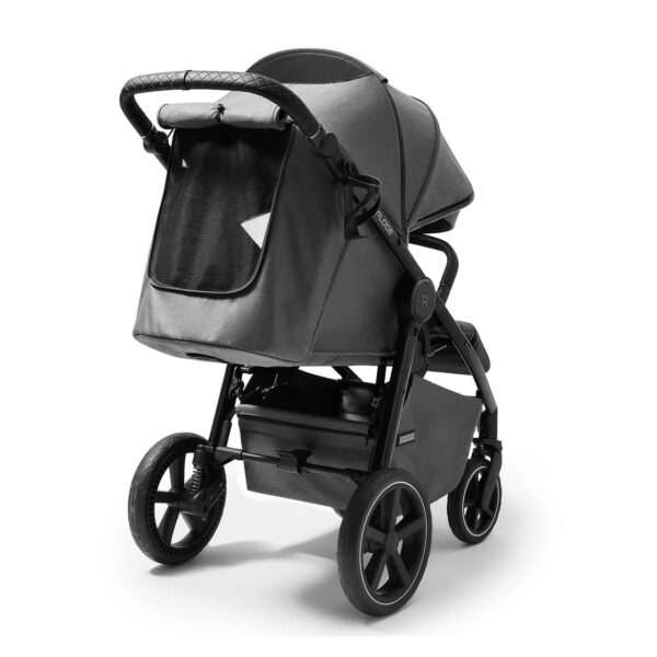 Wózek spacerowy Future Design Xplode Chrome – Steel Graphite – zdjęcie 5