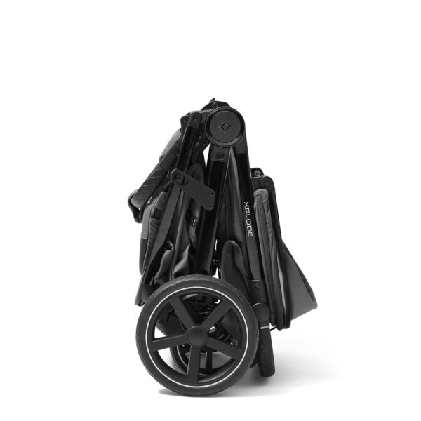 Wózek spacerowy Future Design Xplode Chrome – Steel Graphite – zdjęcie 7