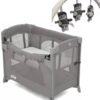 Łóżeczko dostawne i turystyczne Joie Kubbie Sleep – Foggy Gray