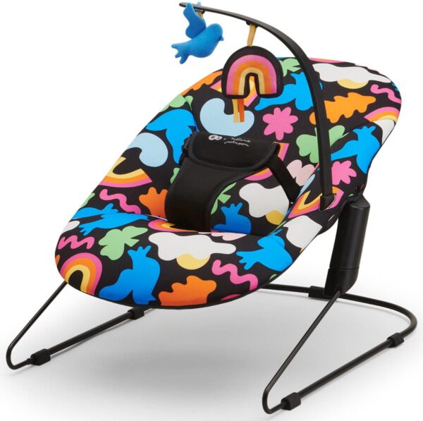 Leżaczek bujany Kinderkraft Calmee – Happy Shapes Leżaczek bujany Kinderkraft Calmee – Happy Shapes