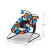 Leżaczek bujany Kinderkraft Calmee – Happy Shapes – zdjęcie 2 Leżaczek bujany Kinderkraft Calmee – Happy Shapes – zdjęcie 2