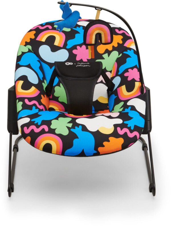 Leżaczek bujany Kinderkraft Calmee – Happy Shapes – zdjęcie 3 Leżaczek bujany Kinderkraft Calmee – Happy Shapes – zdjęcie 3