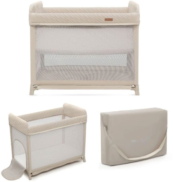 Łóżeczko turystyczne Kinderkraft Moon Dream – Beige