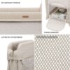 Łóżeczko turystyczne Kinderkraft Moon Dream – Beige – zdjęcie 6