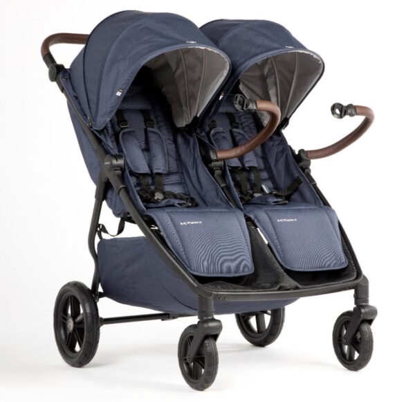 Wózek bliźniaczy Mast M.Twin x Blueberry – zdjęcie 2 Wózek bliźniaczy Mast M.Twin x Blueberry – zdjęcie 2