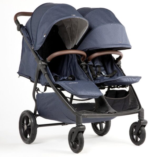 Wózek bliźniaczy Mast M.Twin x Blueberry – zdjęcie 3 Wózek bliźniaczy Mast M.Twin x Blueberry – zdjęcie 3