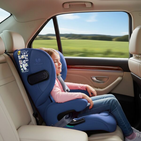 Fotelik samochodowy Renolux Eliseo z ISOFIX i odchylaniem (100–150 cm) – zdjęcie 29