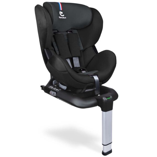 Fotelik obrotowy Renolux Gaia i-Size (40–105 cm) – Carbon (czarny) – zdjęcie 17