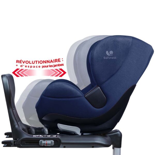 Fotelik obrotowy Renolux Gaia i-Size (40–105 cm) – Ocean (granatowy) – zdjęcie 11