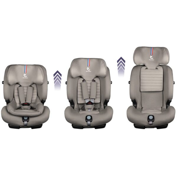 Fotelik samochodowy Renolux Olymp i-Size z ISOFIX (76–150 cm) – Cappuccino (beżowy) – zdjęcie 18