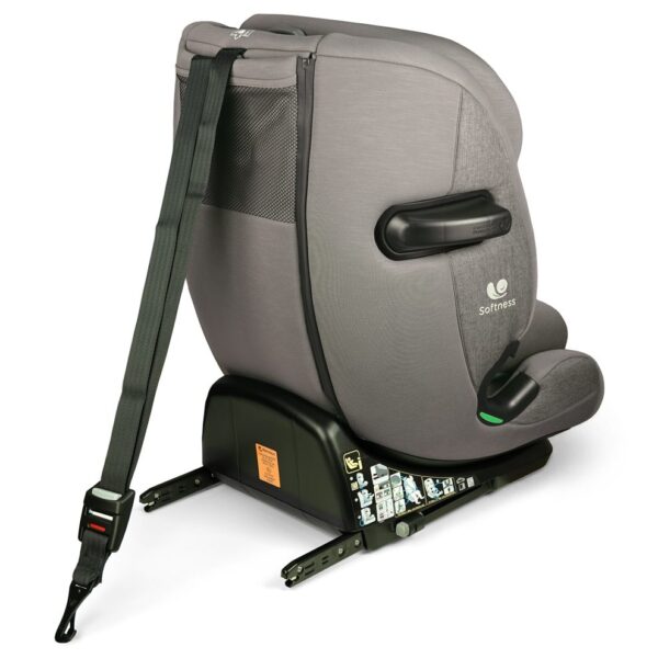 Fotelik samochodowy Renolux Olymp i-Size z ISOFIX (76–150 cm) – Cappuccino (beżowy) – zdjęcie 19